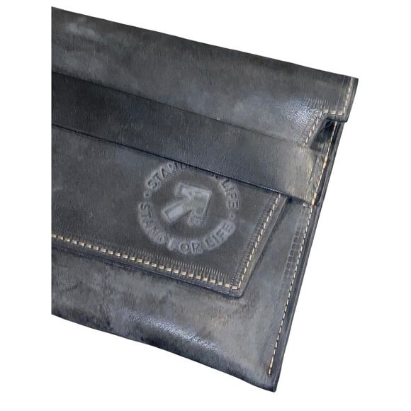 Holtz Leather The Moriah Fine Leather Clutch With Optional Insert Black - Picture 5 of 11